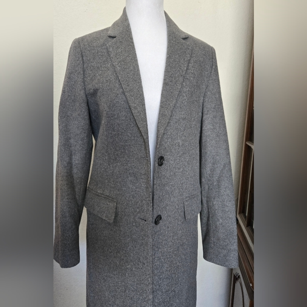 UNIQLO Wool And Cashmere Gray Women's Coat.Size XS - Picture 3 of 12